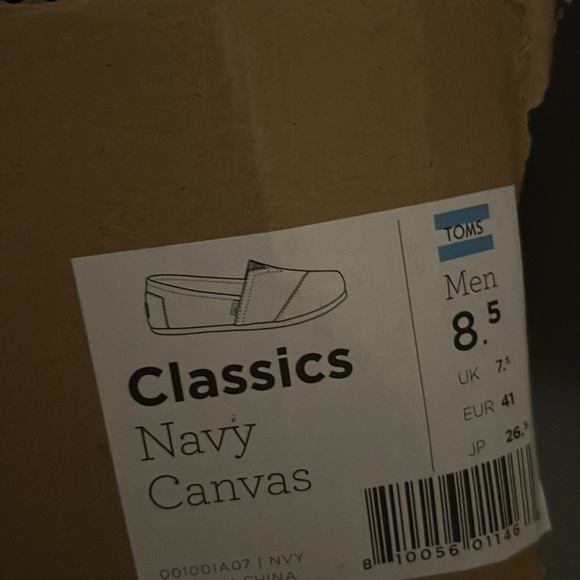 TOMS Mens Size 8.5 Womens Size 10 - Picture 8 of 8